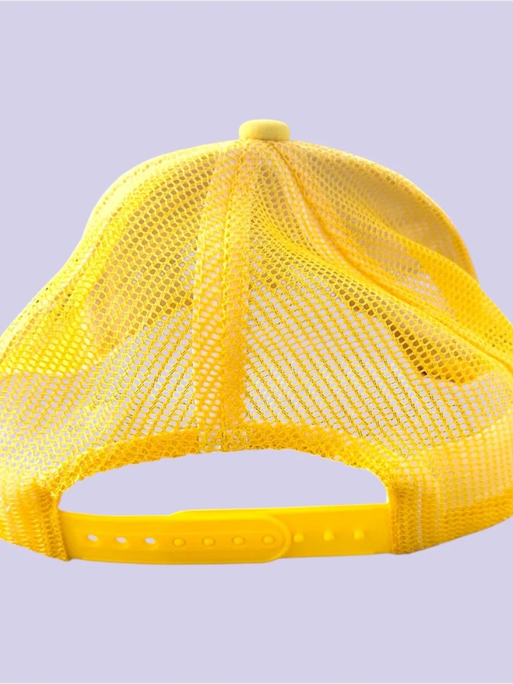 Vintage y2k Yellow and White 'Your Boyfriend Is Corny' Trucker Hat